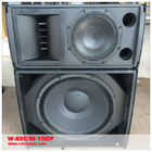 Best 2 Way Audio 15 Inch Pa System Plywood Speaker Box For Night Club for sale