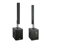 China Theatre Array Sound Column Speakers , Active Column Line Array System Musical Speaker distributor