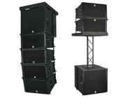 China Pro Dj Powered Line Array System 10 Inch Speaker Box , Column Speaker System distributor