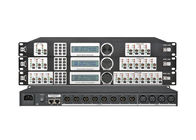 China High End Audio Video Processor , PA Processor 4 ins 8 out Dsp Dj Speaker Management distributor