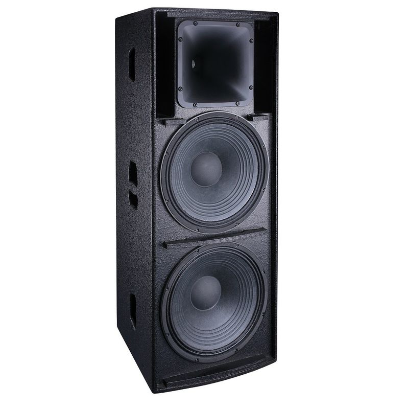 Dual 15 Cabinet Audio System Loudspeaker For Live Sound Bands