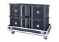 Tour Audio Line Array Speakers Sound System Rental Double 12 Inch supplier