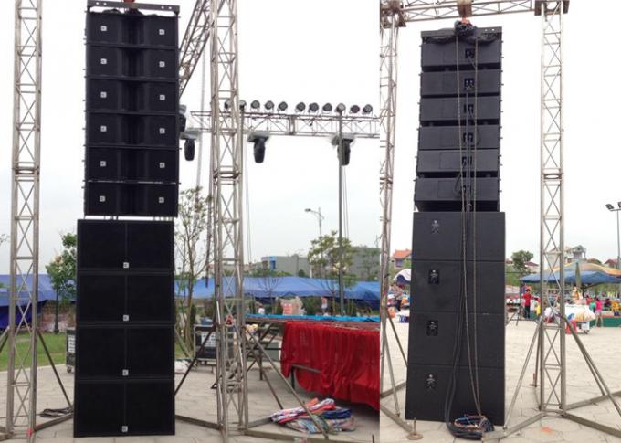 Bass Bin Speakers With Subwoofer 2000 Watt , Line Array Subwoofer Dj Sound Equipment