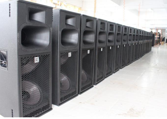 Outdoor Passive Pa System Stage Audio Speaker Box Concert Equipment , Dj Sound Speaker