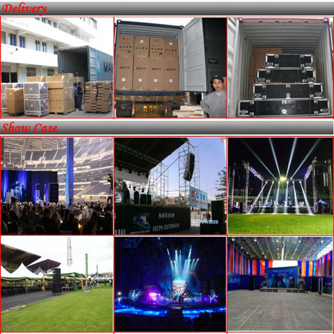 Active / Passive Monitor Speakers Line Array Sound Equipment Live Event Show Monitoring System
