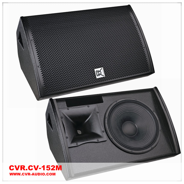 Combo Concert Small Powered Floor Monitor Speakers Plywood Cabinet CE