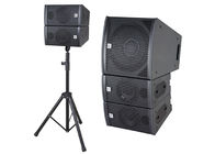 Black CVR 2 Way Crossover Column Array Speakers Full Range for sale