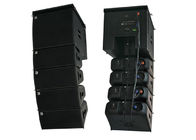 China Portable 8 Inch Active Line Array System Column Speaker Black Paint distributor