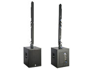 Best Amplfier Stage Column Array Speakers Musical Equipment CE / RoHS , outdoor loudspeakers for sale