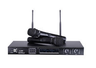 Best Wireless Collar Microphone Digital Audio Processor Karaoke Speaker Systems Dual Channel for sale
