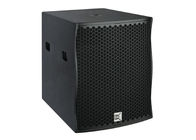 China Single 18 Inch Pro Audio Powered Subwoofer For Stage Event Club distributor