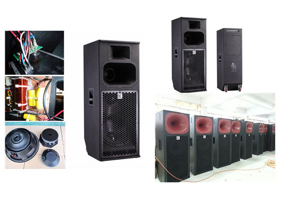 China Outdoor Pa Nightclub Audio System Live Music Throw Speaker Black Paint distributor