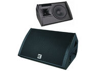 China Combo Concert Small Powered Floor Monitor Speakers Plywood Cabinet CE distributor