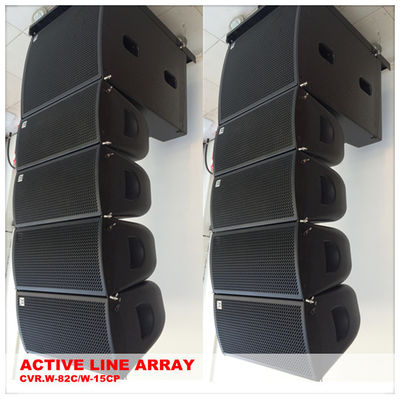 2 Way Audio 15 Inch Pa System Plywood Speaker Box For Night Club supplier