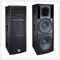 900 Watt Dual 15 Inch Plywood Speaker Box Two Way Full Range Sound System supplier
