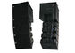 Portable 8 Inch Active Line Array System Column Speaker Black Paint supplier