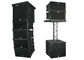 Pro Dj Powered Line Array System 10 Inch Speaker Box , Column Speaker System supplier