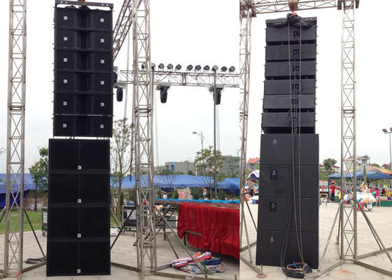 Bass Bin Speakers With Subwoofer 2000 Watt , Line Array Subwoofer Dj Sound Equipment supplier