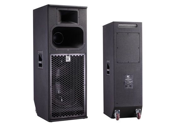 Commercial Passive Pa System 15 Inch Plywood , Passive Pa Speakers Black Paint supplier