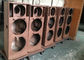 Passive Sound System Bass Speaker , Full Range Pa Dj System Speaker Box supplier