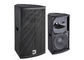 cheap Small Active Pa Speaker Amplifiered Dj Rugged Black Paint CE / RoHS
