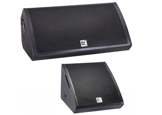 Double 12 Inch Powered Stage Monitor Speakers , Stage Speaker System supplier