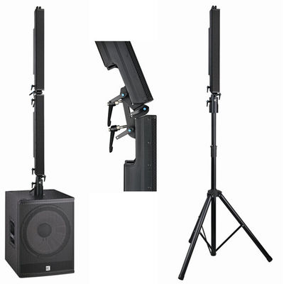 Wedding Column Loudspeakers Active Radio Broadcast Equipment , Column Speaker Design supplier