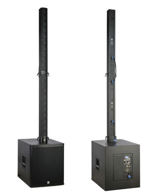 Wedding Column Loudspeakers Active Radio Broadcast Equipment , Column Speaker Design supplier