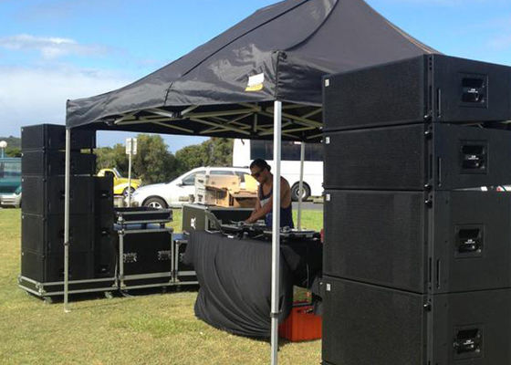 Neodymium Outdoor Line Array Sound System For Church , Professional Loudspeaker Systems supplier