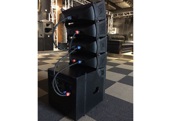 Self Powered Speaker System PA Cabinet Audio Line Array Loudspeakers supplier