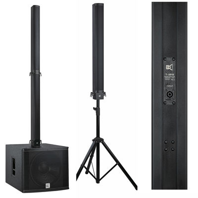 Active Line Array Speakers 18inch Sub Woofer , Column Bluetooth Speaker Music Instrument supplier