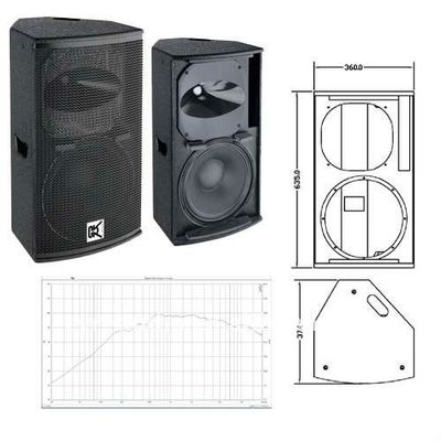 Horn Speaker Pro Sound System For Conference Room , Passive Audio Equipment supplier