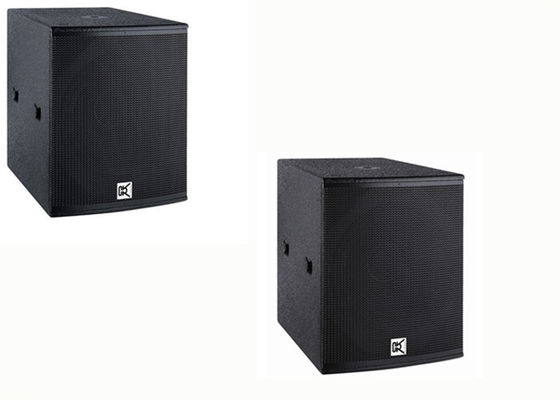 Single 18 Inch Conference Room Speakers Sub bass Box , Conference Room Audio Equipment supplier