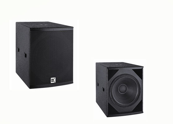 Single 18 Inch Conference Room Speakers Sub bass Box , Conference Room Audio Equipment supplier