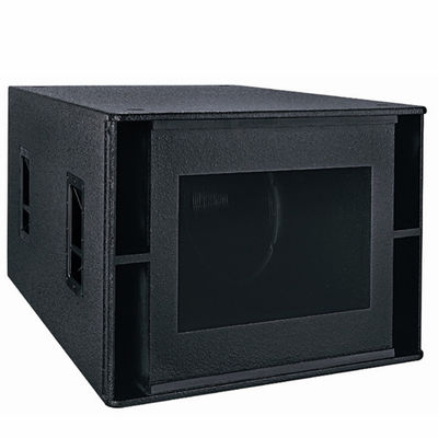 Outdoor Pa Nightclub Audio System Live Music Throw Speaker Black Paint supplier