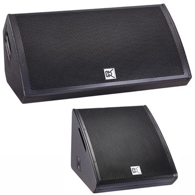 Outdoor Pa Nightclub Audio System Live Music Throw Speaker Black Paint supplier