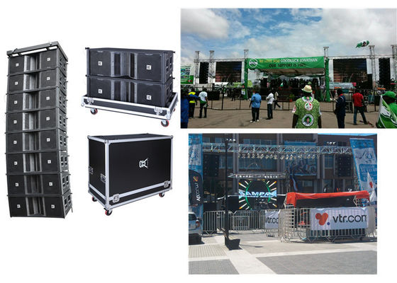 Concert Line Array Speaker Church Sound Equipment , church audio systems supplier