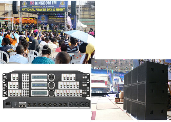 Pro Dj Equipment Mixer Digital Sound Processor Big Event System OEM / ODM supplier