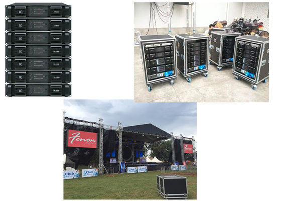 2-channel 2200 Watt Switch Power Amplifier Live Event Speaker System supplier