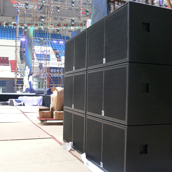 Horn Loaded Pro Audio Subwoofer Heavy Deep Sound Musicial Equipment , Audio Pro Loudspeakers