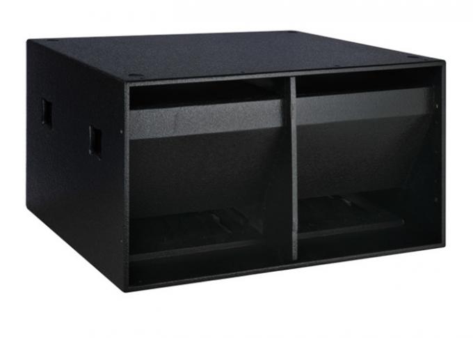 Bass Bin Speakers With Subwoofer 2000 Watt , Line Array Subwoofer Dj Sound Equipment
