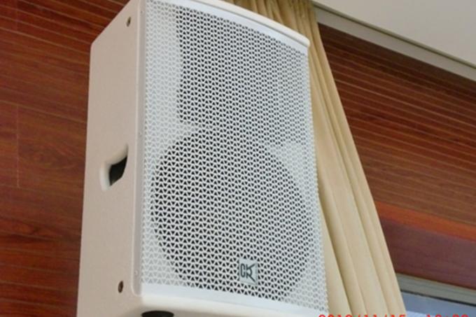 250W Conference Room Speaker Array Column system , Wireless Microphone Speaker System