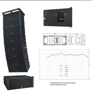 Venta Caliente Portable Line Array Speakers Outdoor Sound System