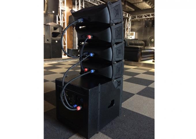 Self Powered Speaker System PA Cabinet Audio Line Array Loudspeakers