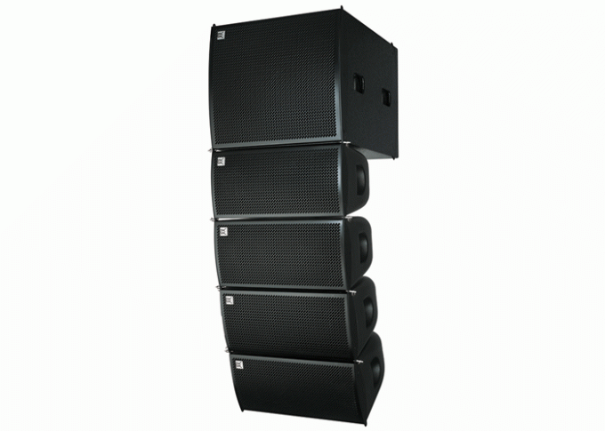 Flexible Active Line Array System , Conference Audio System Speaker Box