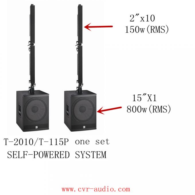 2000 Watt RMS Column Array Speakers System Professional Audio System