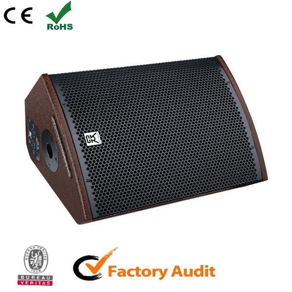 Professional Stage Monitors Indoor Sound System 2 Way Audio Speaker Enclosure