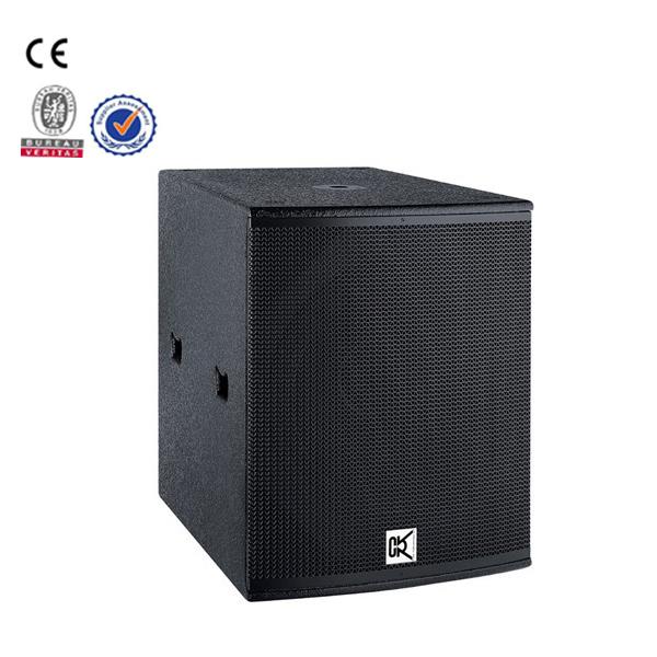 Single 18 Inch Conference Room Speakers Sub bass Box , Conference Room Audio Equipment