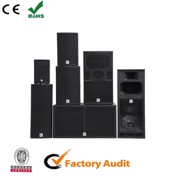 Stage Monitor Conference Room Speakers 12 Inch Double Indoor Sound System