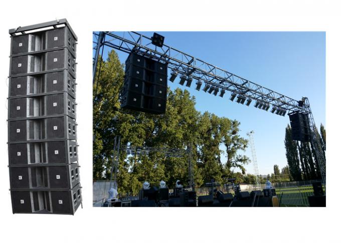 Concert Line Array Speaker Church Sound Equipment , church audio systems